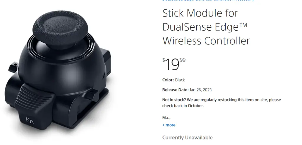 DualSense Edge Replacement Modules - Out of Stock