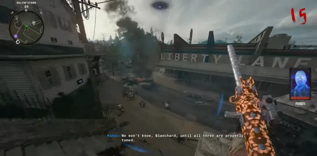 COD BO6 Zombies Liberty Falls Easter Egg