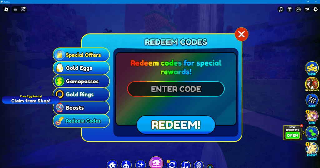 How To Redeem Free Working Sonic Speed Simulator Roblox Codes - (2)