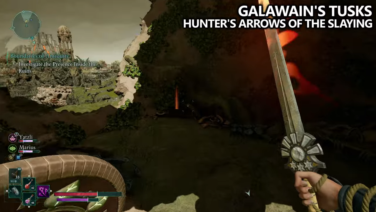 Avowed - Galawain Totem Fragments Locations - Hunters Arrow of Slaying Location (1)