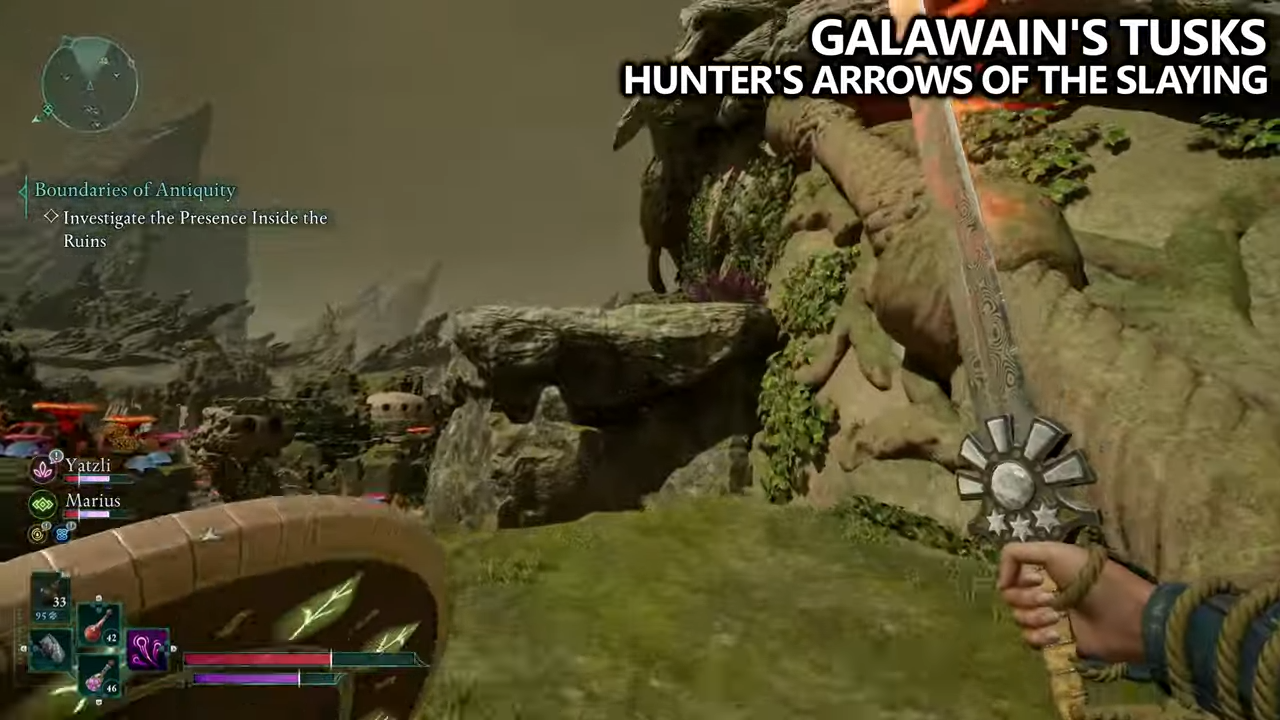 Avowed - Galawain Totem Fragments Locations - Hunters Arrow of Slaying Location (1)