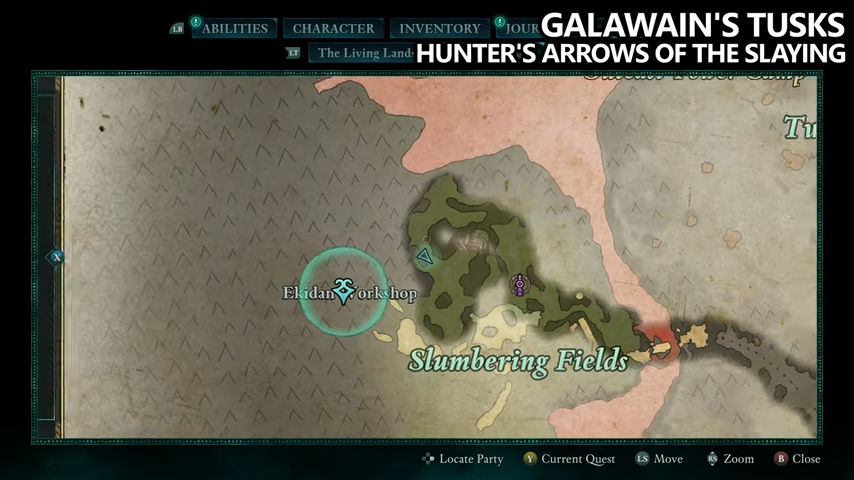 Avowed - Galawain Totem Fragments Locations - Hunters Arrow of Slaying Location (1)