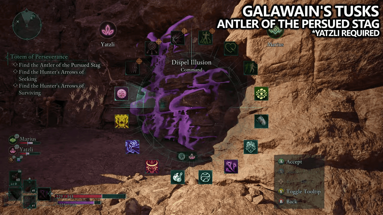 Avowed - Galawains Tusk Totem Fragment Locations - Antler of The Pursued Stag Location (4)