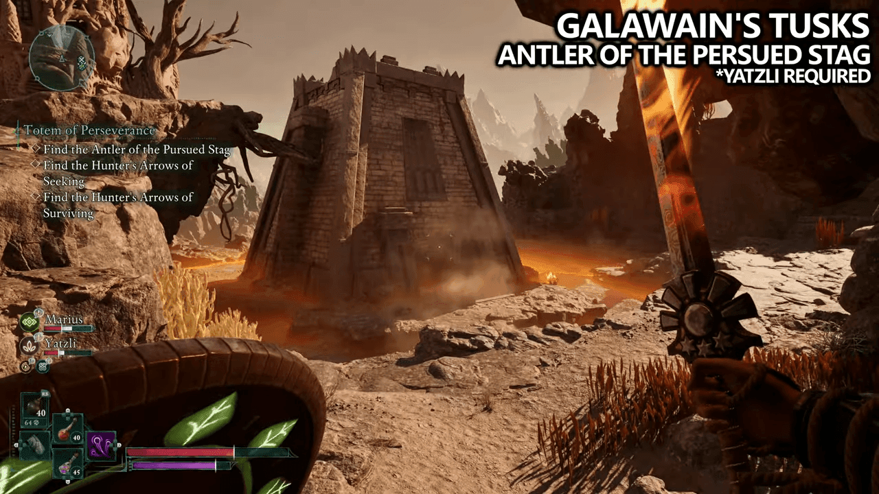 Avowed - Galawains Tusk Totem Fragment Locations - Antler of The Pursued Stag Location (4)