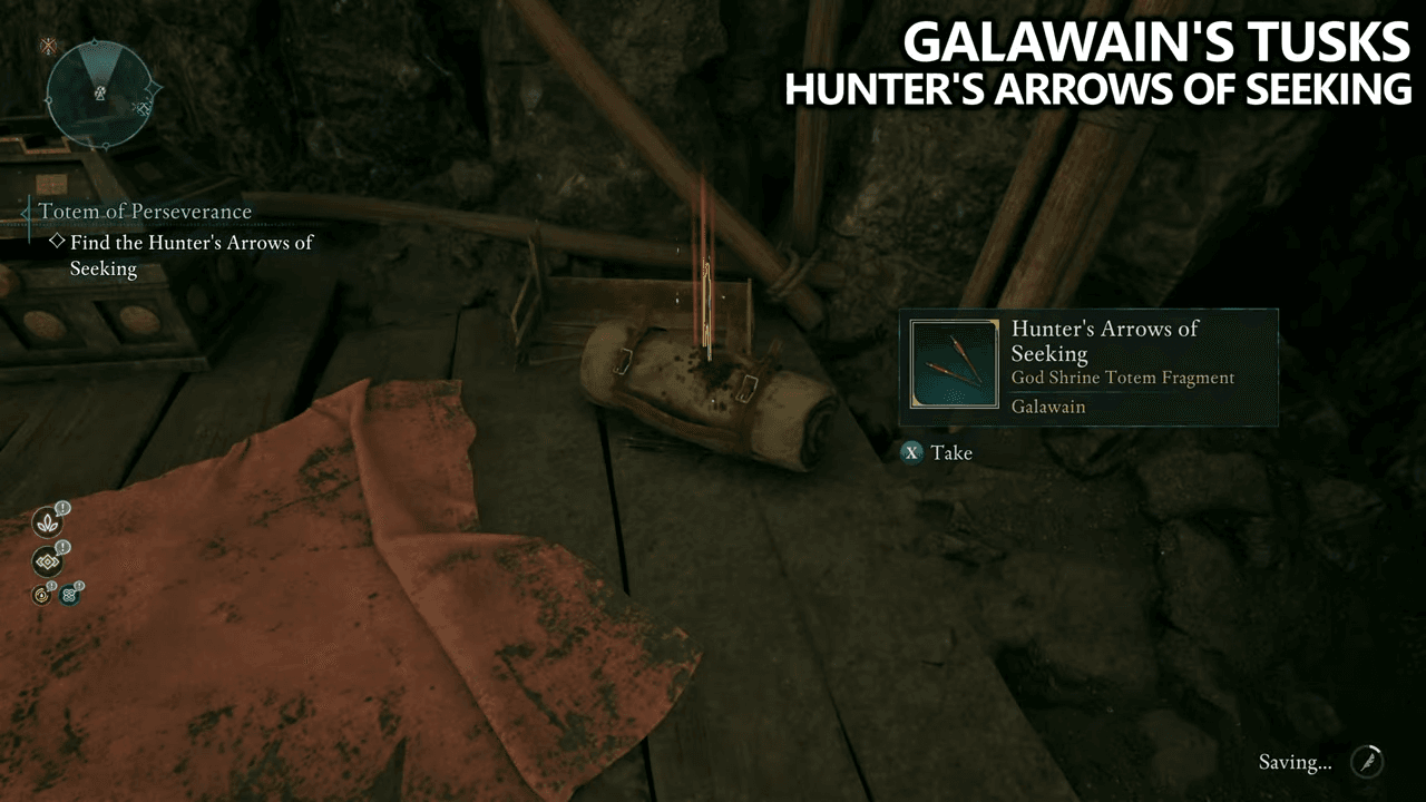 Avowed - Galawains Tusk Totem Fragment Locations - Hunters Arrow of Seeking Location (4)