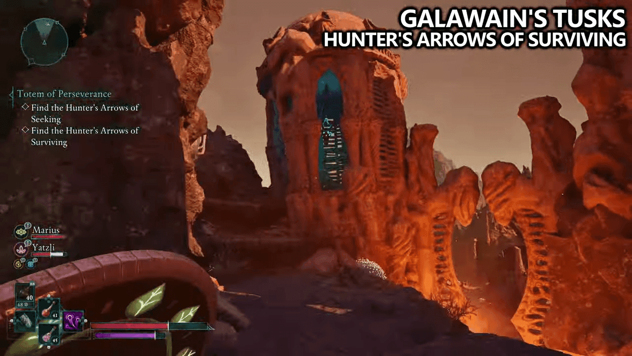 Avowed - Galawains Tusks Totem Fragment Locations - Hunters Arrow of Surviving Location (6)