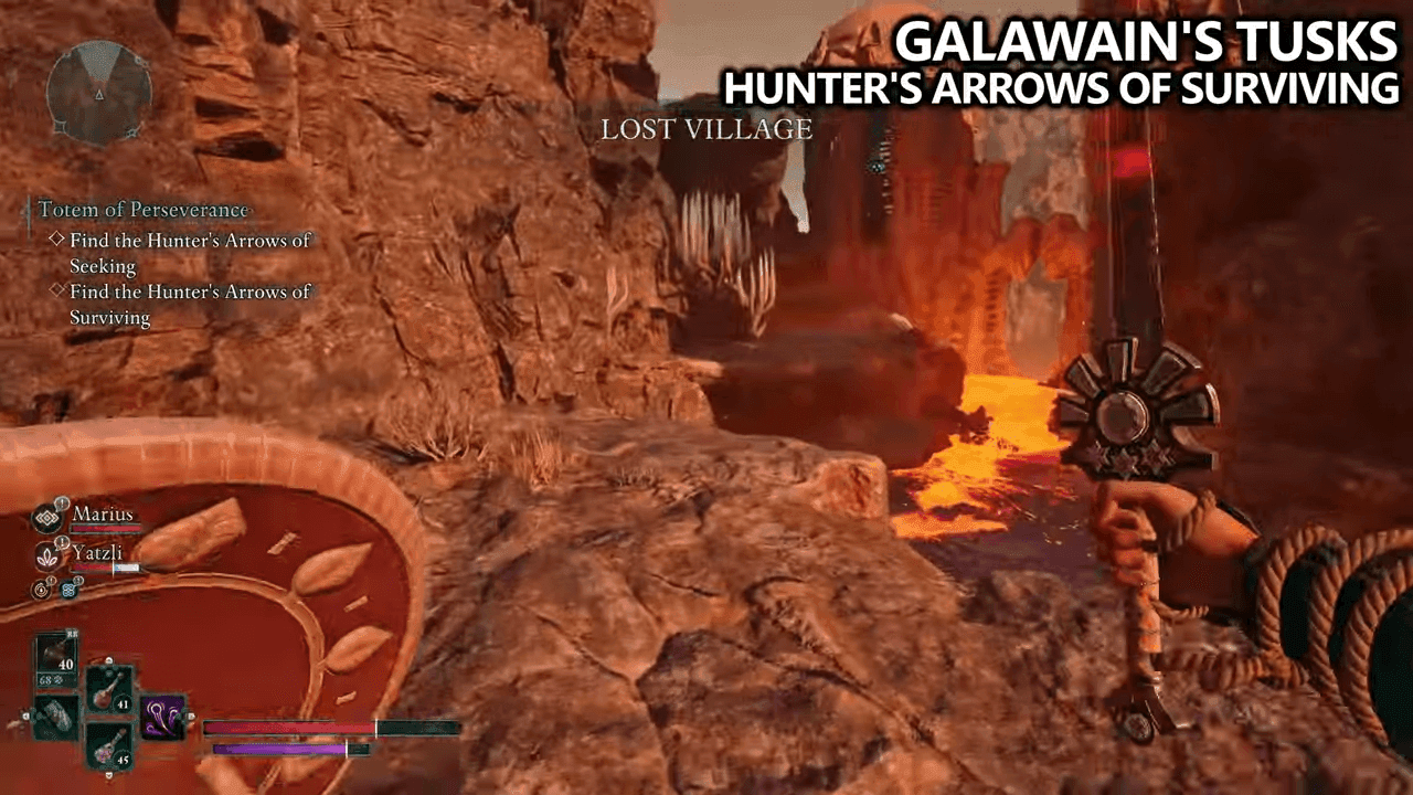 Avowed - Galawains Tusks Totem Fragment Locations - Hunters Arrow of Surviving Location (6)