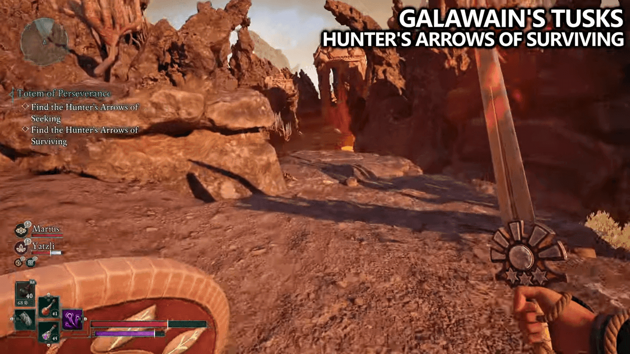 Avowed - Galawains Tusks Totem Fragment Locations - Hunters Arrow of Surviving Location (6)