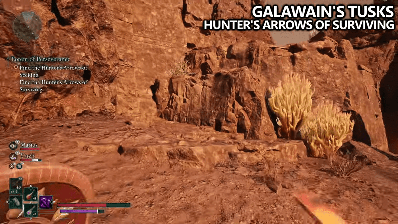 Avowed - Galawains Tusks Totem Fragment Locations - Hunters Arrow of Surviving Location (6)